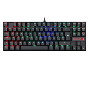 Teclados Redragon Kumara Black red switch spanish K552RGB-1R