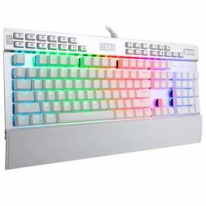 Teclados Redragon Yama White purple switch spanish K550W-1-S