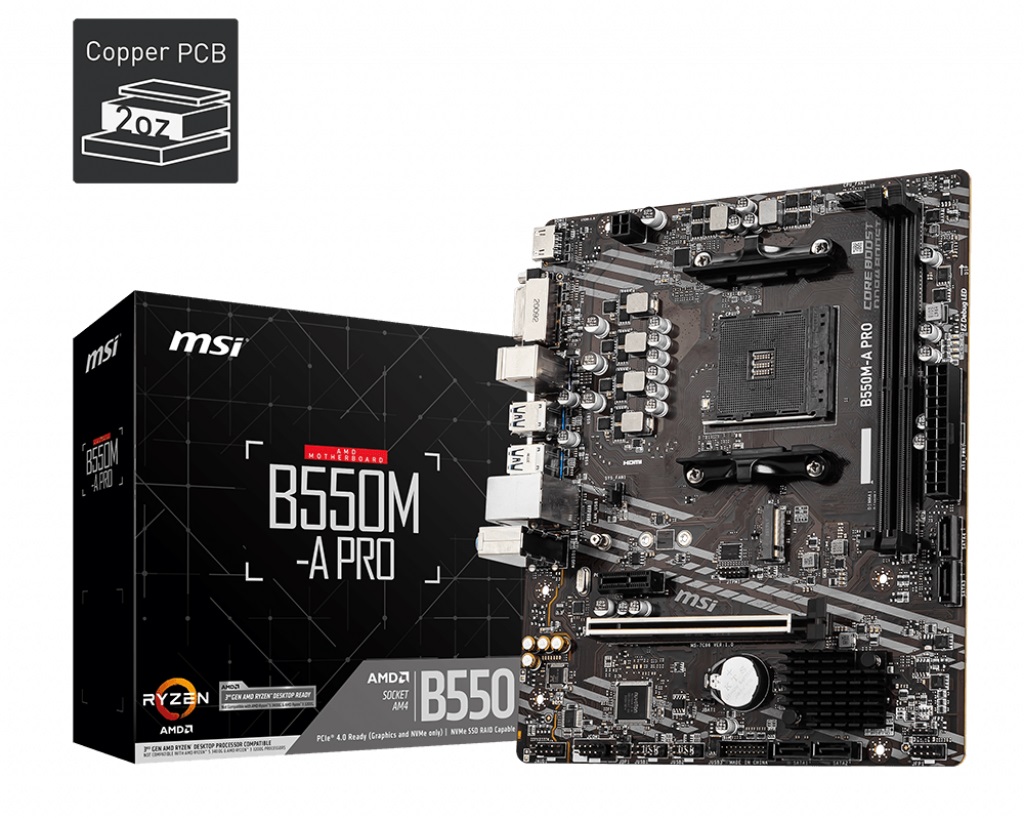 Mother MSI B550M-A PRO DDR4 AM4