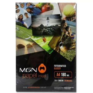 PAPEL FOTOGRAFICO GLOSS MGN 180grs A4