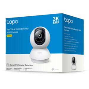 TAPO C230 Camara IP 3k 5MPX Mov Remoto Day/Night SD Wifi