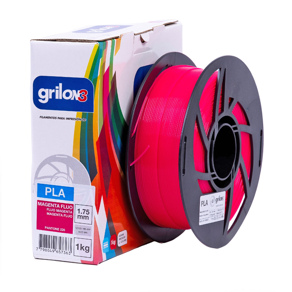 GRILON3 PLA MAGENTA FLUO 1.75 MM X 1 KG