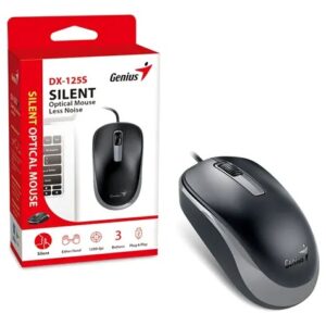 MOUSE GENIUS USB DX-125S BLACK/GREY